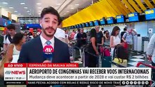 Aeroporto de Congonhas vai receber voos internacionais a partir de 2028