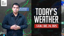 Today's Weather, 5 A.M. | Dec. 24, 2025
