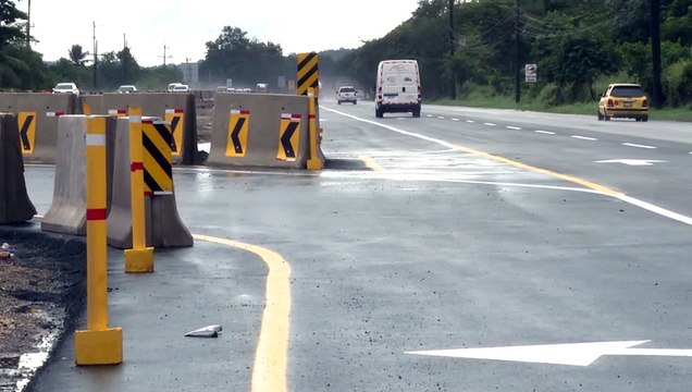 Obras Públicas pone en servicio nuevas soluciones viales en la Autopista Duarte