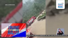 Baha at pagguho ng lupa, naranasan sa ilang bahagi ng Catanduanes dahil sa ulang dulot ng Easterlies | Unang Balita