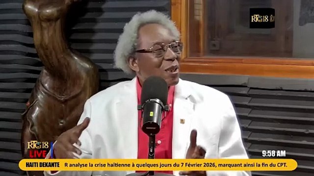 Agr.Jean André VICTOR di gen 7 gwo opòtinite Haïti benefisye nan moman kriz lap travèse a.