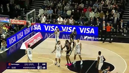 Le résumé d'ASVEL-Anadolu Efes Istanbul en vidéo - Basket - Euroligue (H)