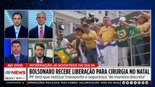 Bolsonaro tem cirurgia autorizada e PF fará escolta no Natal