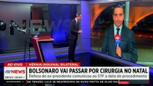 Bolsonaro deve ser internado na véspera de Natal para realizar cirurgia