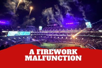 Firework malfunction could have ended in tragedy at NFL game