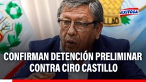 Ciro Castillo: PJ confirma detención preliminar por 15 días contra gobernador del Callao