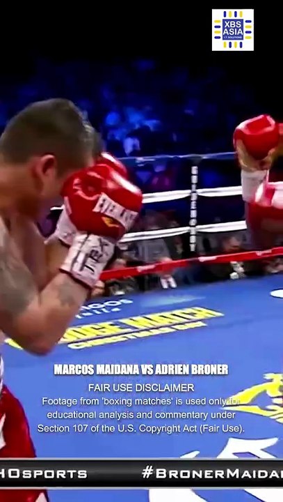 Adrien Broner couldn't HANDLE Marcos Maidana's RELENTLESS 3-punch ATTACK!