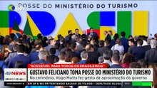 Gustavo Feliciano assume comando do Ministério do Turismo