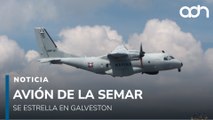 ¿Qué se sabe de las víctimas del accidente de un avión de la Semar en Galveston, Texas?
