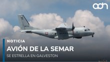 ¿Qué se sabe de las víctimas del accidente de un avión de la Semar en Galveston, Texas?