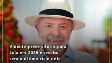 Vidente prevê vitória para Lula em 2026 e revela: será o último ciclo dele