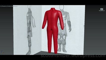 Flame: 3DS MAX Practice Polygon Modeling Model Video #49 (12-23-2025)