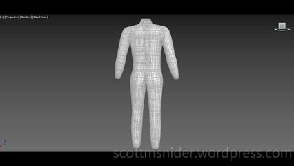 Flame: 3DS MAX Practice Polygon Modeling Model Video #53 (12-23-2025)