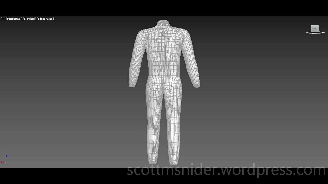 Flame: 3DS MAX Practice Polygon Modeling Model Video #53 (12-23-2025)