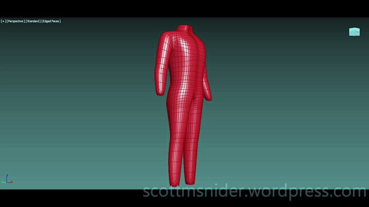 Flame: 3DS MAX Practice Polygon Modeling Model Video #55 (12-23-2025)