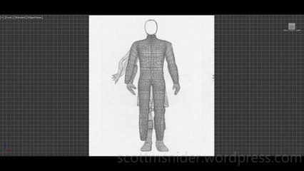 Flame: 3DS MAX Practice Polygon Modeling Model Video #59 (12-23-2025)