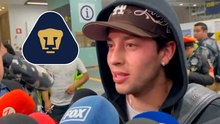 Jordan Carrillo ya está en CDMX para reportarse como refuerza de Pumas: "Vengo a dar lo mejor de mi"