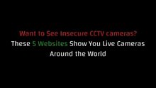 🌎 Watch the World Live: 5 Websites for Insecure CCTV 🕵️‍♂️