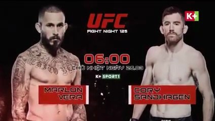 UFC Trên ESPN : Marlon Vera - Cory Sandhagen | Trailer trên K+PM HD (nay là K+SPORT1 HD)