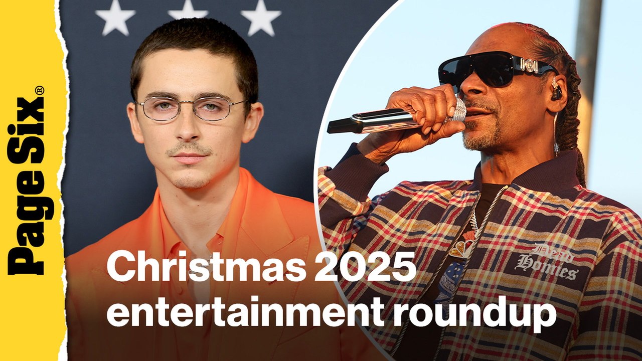 Christmas 2025 entertainment roundup: 'Marty Supreme,' NFL Christmas halftime show, Christmas movie recs