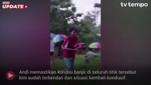 Banjir Kota Cirebon Surut, Petugas Masih Disiagakan
