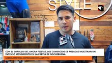 Los comercios de Posadas muestran un intenso movimiento en la previa de Nochebuena
