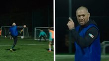 Conor McGregor sorprende con su gran pegada y anota un golazo en una cascarita