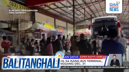 Mga biyaheng pa-Bicol sa isang bus terminal, fully booked na hanggang Dec. 31 | Balitanghali