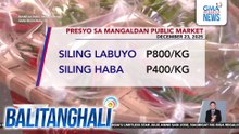Presyo sa Mangaldan Public Market, December 23, 2025 | Balitanghali