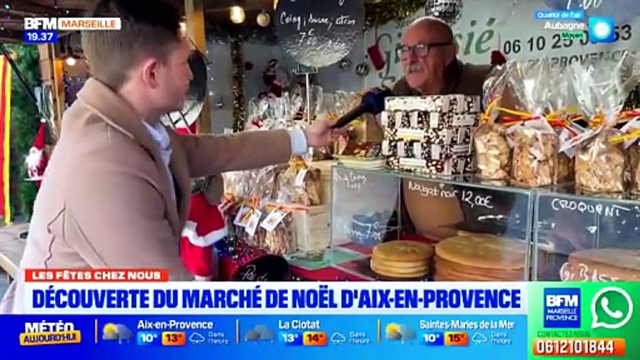 Rencontre avec P PIANTINO au marché de noel daix BFM22DEC2025