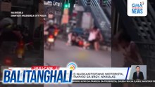 Suntukan ng 2 grupo ng nagkagitgitang motorista, nagdulot ng abala sa trapiko sa Brgy. Marulas | Balitanghali