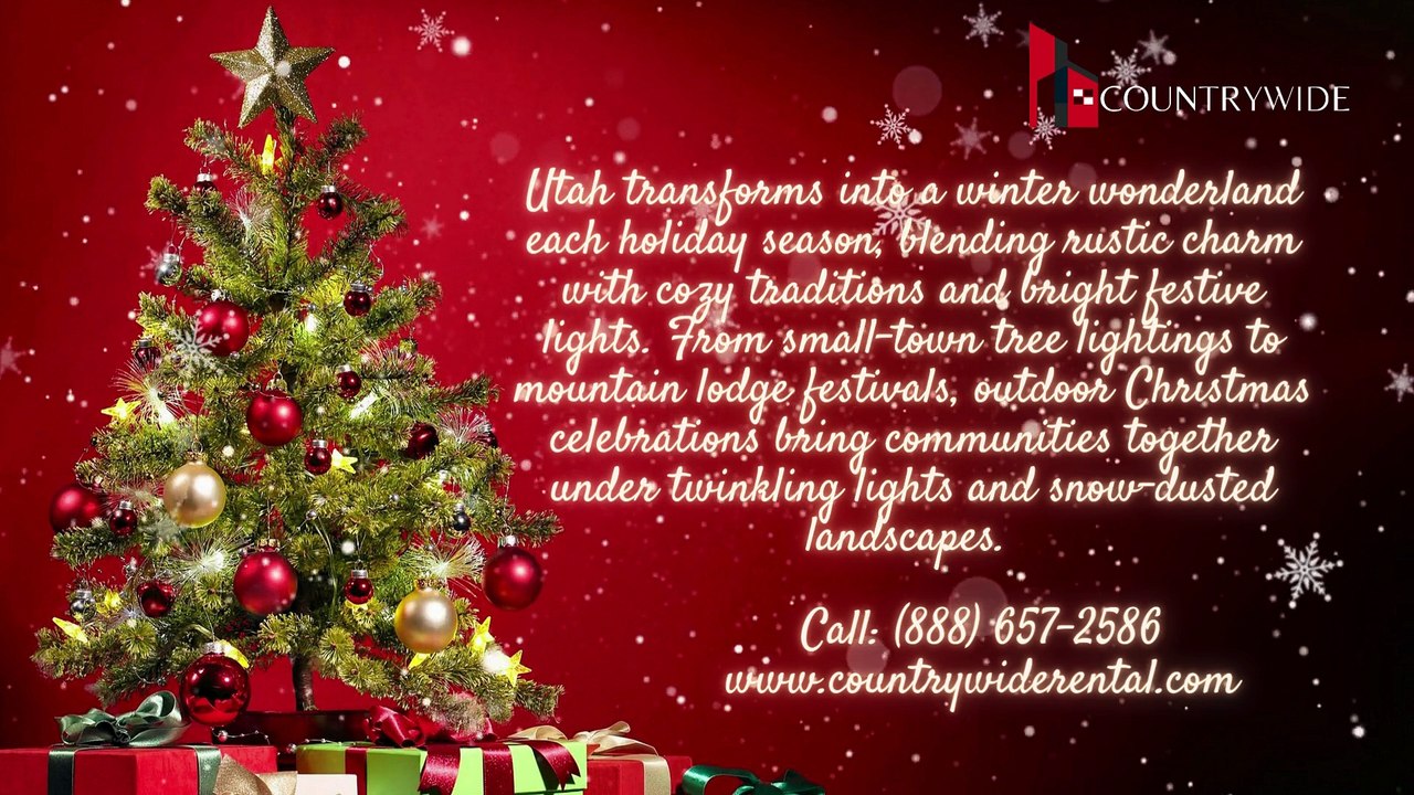 Rustic & Bright Utah’s Outdoor Christmas Magic | Countrywide Rental