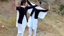 Village girls enjoy song and Dance