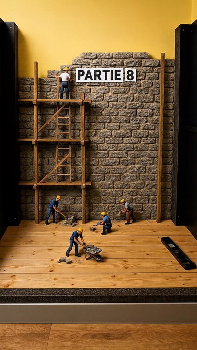 Aller, je vous laisse une dernière chance de deviné  ce que je fabrique.Alors sans tricher donne moi tes théorie.Merci a mes partenaires kreg et stratogrip de rendre ce projet complètement fou réalisable.#cabine #enregistrement #palette #meuble