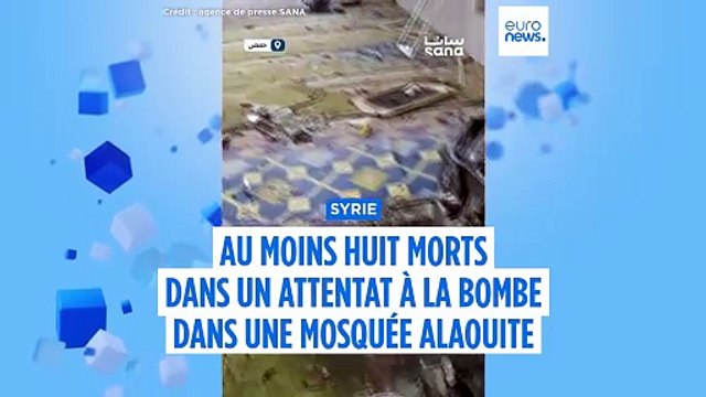 Syrie : au moins huit morts dans un attentat à la bombe visant une mosquée alaouite à Homs