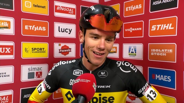 Cyclo-cross - Coupe du Monde UCI Gavere 2025 - Thibau Nys : Je ne pense pas que j'aurais été capable de suivre