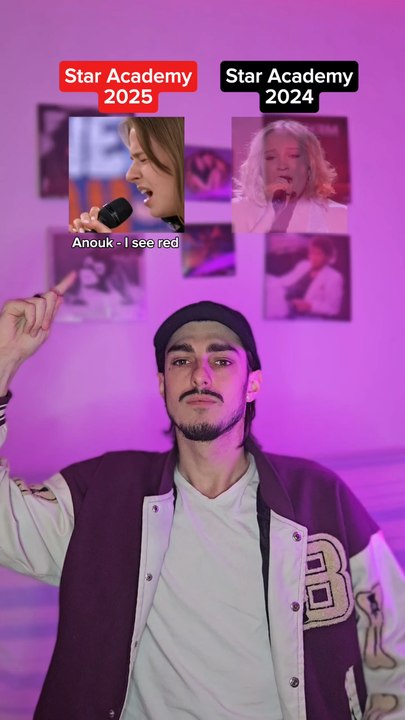 Anouk Star Academy 2025 vs Star Academy 2024 🔥Parallèle entre sa prestation sur "I see red" et celle de Maïa ✨