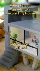 Wood Scraps Turned Into a Luxury Tiny House