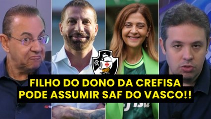 "PODE SER MUITO BOM..." Enteado de LEILA PEREIRA pode assumir a SAF DO VASCO na temporada de 2026!!!