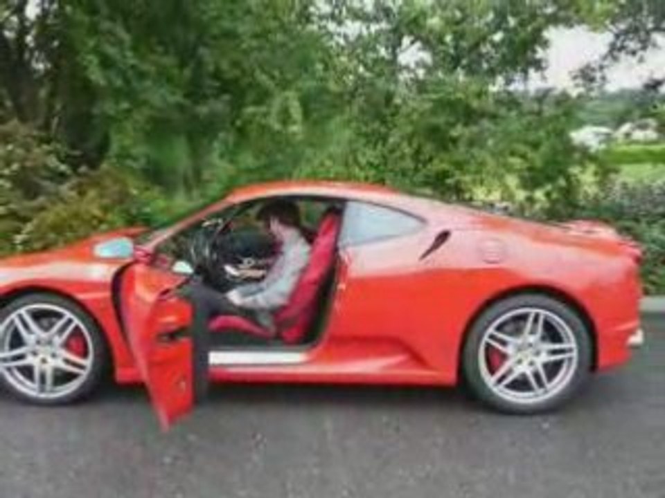 Ferrari F430 arrivée baptême