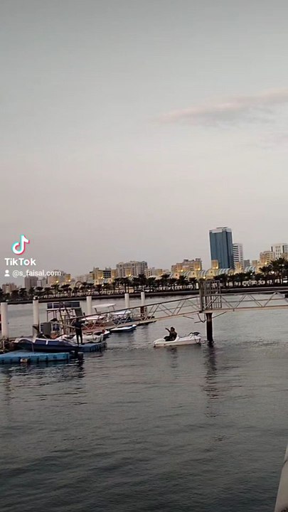 beautiful view of Al majaz waterfront sharjah