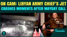 UNSEEN VIDEO: Libyan Army Chief KILLED in Plane Crash in Turkey After Issuing Emergency MAYDAY Call
