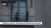 Louvre : une grille posée sur la fenêtre du cambriolage