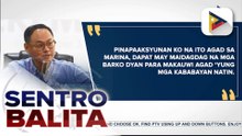 Pag-deploy ng karagdagang barko ng MARINA sa Lucena Port, pinamamadali ng DOTr; MARINA, pinagpapaliwanag din