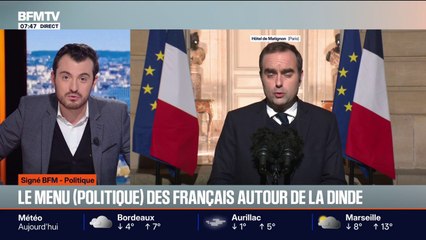 SIGNÉ BFM - Le menu politique des Français autour de la dinde