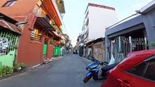 No One is Around on Fortune Street in Taguig City in the Philippines
