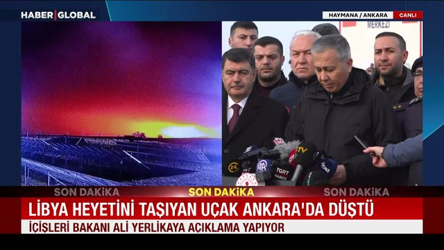 Libya Genel Kurmay Başkanı ve 4 askeri yetkiliyi taşıyan jet düştü! Uçağın karakutusu bulundu