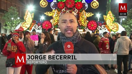 Los Askis se presentan en el Festival de Luces de Invierno en el Zócalo de CdMx