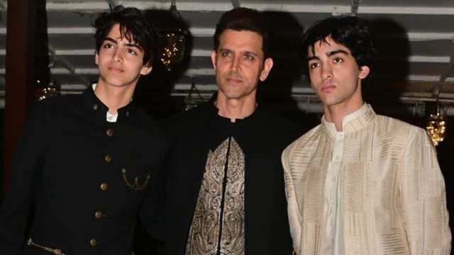 Hrithik Roshan के बेटे ने लूटी महफिल!