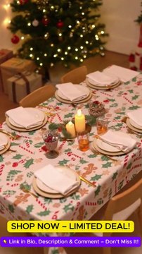 OHOME Christmas Party Decorations | Festive Holiday Decor Ideas